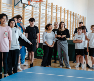 Młodzież z Francji z wizytą w naszej gminie