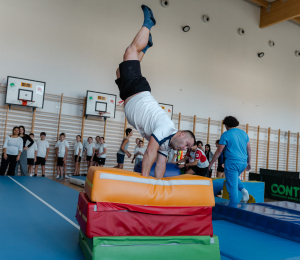 Młodzież z Francji z wizytą w naszej gminie