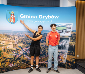 Młodzież z Francji z wizytą w naszej gminie