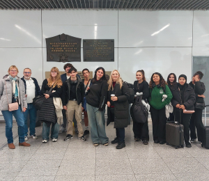 Młodzież z Francji z wizytą w naszej gminie