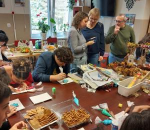 Młodzież z Francji z wizytą w naszej gminie