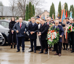 Gmina Grybów uczciła 107. rocznicę odzyskania przez Polskę Niepodległości