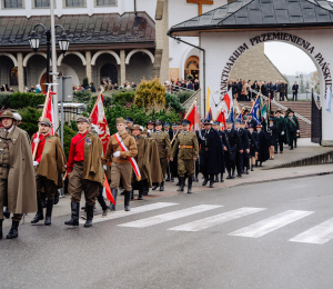 Gmina Grybów uczciła 107. rocznicę odzyskania przez Polskę Niepodległości