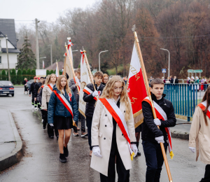 Gmina Grybów uczciła 107. rocznicę odzyskania przez Polskę Niepodległości