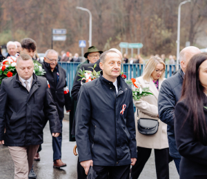 Gmina Grybów uczciła 107. rocznicę odzyskania przez Polskę Niepodległości