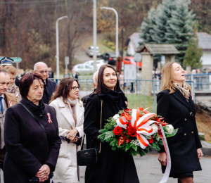 Gmina Grybów uczciła 107. rocznicę odzyskania przez Polskę Niepodległości