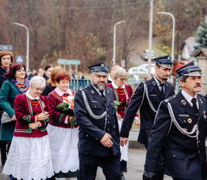 Gmina Grybów uczciła 107. rocznicę odzyskania przez Polskę Niepodległości