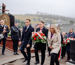 Gmina Grybów uczciła 107. rocznicę odzyskania przez Polskę Niepodległości