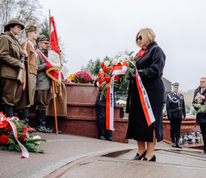 Gmina Grybów uczciła 107. rocznicę odzyskania przez Polskę Niepodległości