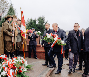 Gmina Grybów uczciła 107. rocznicę odzyskania przez Polskę Niepodległości