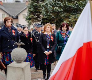 Gmina Grybów uczciła 107. rocznicę odzyskania przez Polskę Niepodległości