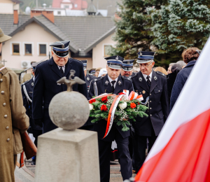 Gmina Grybów uczciła 107. rocznicę odzyskania przez Polskę Niepodległości