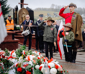 Gmina Grybów uczciła 107. rocznicę odzyskania przez Polskę Niepodległości