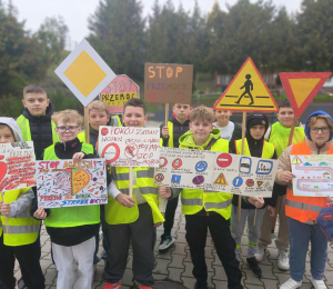 Siołkowa świeci przykładem – podsumowanie projektu „Odblaskowa Szkoła”