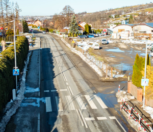 Poprawa bezpieczeństwa na przejściach dla pieszych w Gminie Grybów