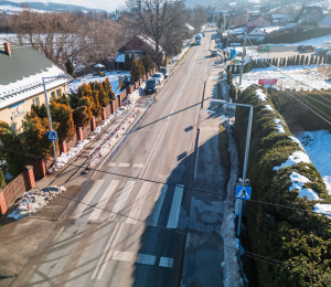 Poprawa bezpieczeństwa na przejściach dla pieszych w Gminie Grybów