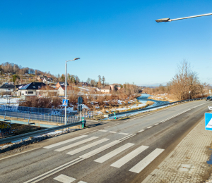 Poprawa bezpieczeństwa na przejściach dla pieszych w Gminie Grybów
