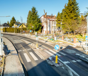 Poprawa bezpieczeństwa na przejściach dla pieszych w Gminie Grybów
