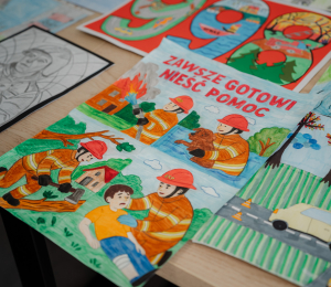 122 prace, wielu laureatów – rozstrzygnięto strażacki konkurs plastyczny