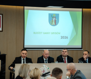 Budżet Gminy Grybów na 2026 rok – uchwalony! 
