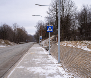 638 metrów bezpieczeństwa dla pieszych – nowy chodnik w Krużlowej Niżnej gotowy!