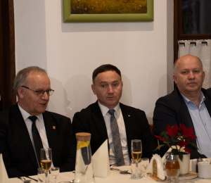 Uroczyste posiedzenie Zarządu Oddziału Miejsko-Gminnego ZOSP RP w Grybowie