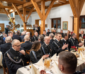 Uroczyste posiedzenie Zarządu Oddziału Miejsko-Gminnego ZOSP RP w Grybowie