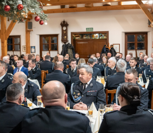 Uroczyste posiedzenie Zarządu Oddziału Miejsko-Gminnego ZOSP RP w Grybowie