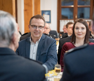 Uroczyste posiedzenie Zarządu Oddziału Miejsko-Gminnego ZOSP RP w Grybowie