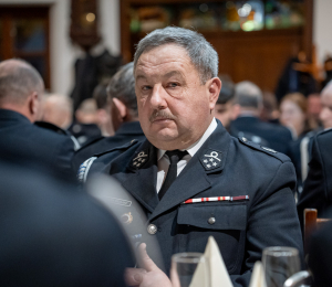 Uroczyste posiedzenie Zarządu Oddziału Miejsko-Gminnego ZOSP RP w Grybowie