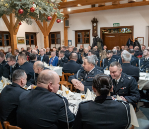 Uroczyste posiedzenie Zarządu Oddziału Miejsko-Gminnego ZOSP RP w Grybowie