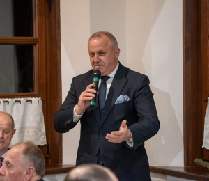 Uroczyste posiedzenie Zarządu Oddziału Miejsko-Gminnego ZOSP RP w Grybowie