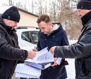 Ptaszkowa z nową infrastrukturą – rok dużych inwestycji drogowych w Gminie Grybów