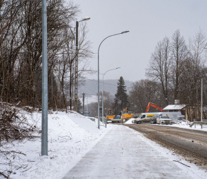 Ptaszkowa z nową infrastrukturą – rok dużych inwestycji drogowych w Gminie Grybów