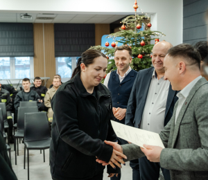 Druhowie z naszych jednostek OSP z certyfikatami KPP!