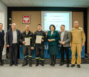 Druhowie z naszych jednostek OSP z certyfikatami KPP!
