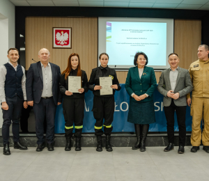 Druhowie z naszych jednostek OSP z certyfikatami KPP!