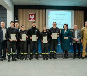 Druhowie z naszych jednostek OSP z certyfikatami KPP!