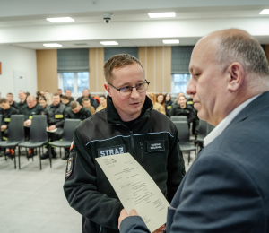 Druhowie z naszych jednostek OSP z certyfikatami KPP!