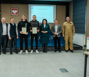 Druhowie z naszych jednostek OSP z certyfikatami KPP!