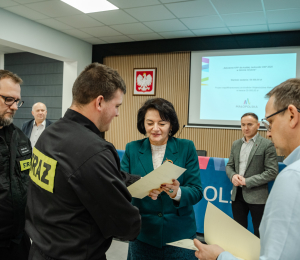 Druhowie z naszych jednostek OSP z certyfikatami KPP!