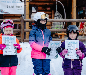 Ponad 220 zawodników i sportowe emocje – VII Gminne Zawody Narciarskie w Cieniawie