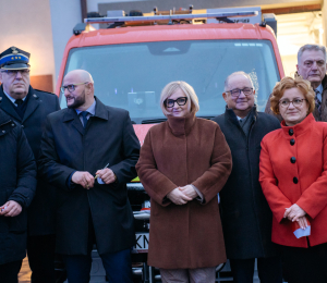 Nowy samochód ratowniczo-gaśniczy dla OSP Krużlowa Wyżna