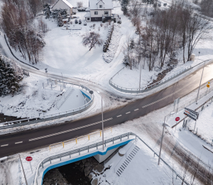 Nowy most w Krużlowej Wyżnej oficjalnie otwarty