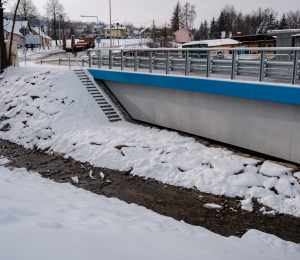 Nowy most w Krużlowej Wyżnej oficjalnie otwarty
