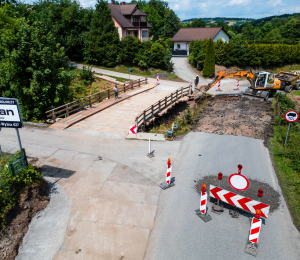 Nowy most w Krużlowej Wyżnej oficjalnie otwarty