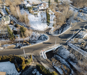 Nowy most w Krużlowej Wyżnej oficjalnie otwarty