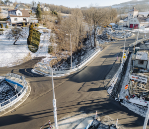 Nowy most w Krużlowej Wyżnej oficjalnie otwarty