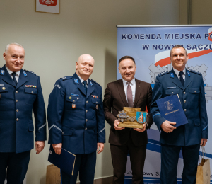 Asp.szt. Lucjan Jaworecki nowym komendantem Komisariatu Policji w Grybowie.