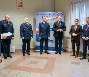 Asp.szt. Lucjan Jaworecki nowym komendantem Komisariatu Policji w Grybowie.
